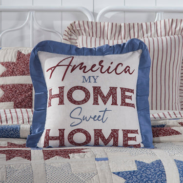 Celebration Home Sweet Home Pillow 18x18 VHC Brands - The Fox Decor